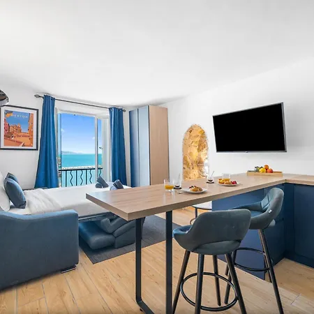 Les Sablettes - Cosy Vue Mer, Vieux Menton