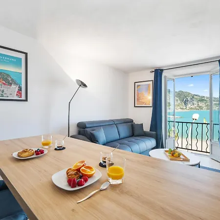 Appartement Les Sablettes - Cosy Vue Mer, Vieux Menton