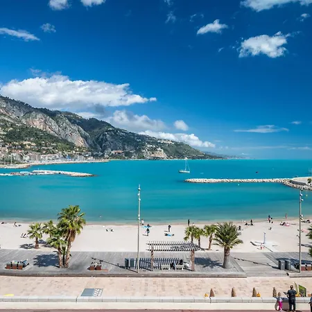 Les Sablettes - Cosy Vue Mer, Vieux Lägenhet Menton
