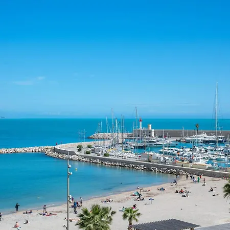 Апартаменти Les Sablettes - Cosy Vue Mer, Vieux Мантон