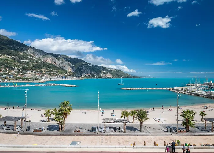 Les Sablettes - Cosy Vue Mer, Vieux Apartamento Menton