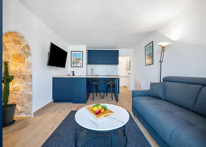 Les Sablettes - Cosy Vue Mer, Vieux Menton